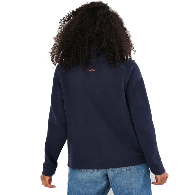 Joules Nadia Ribbed Sweatshirt - French Navy-1