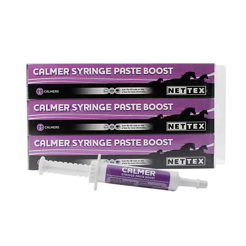 Nettex Calmer Syringe Paste Boost - 3 x 30 ml