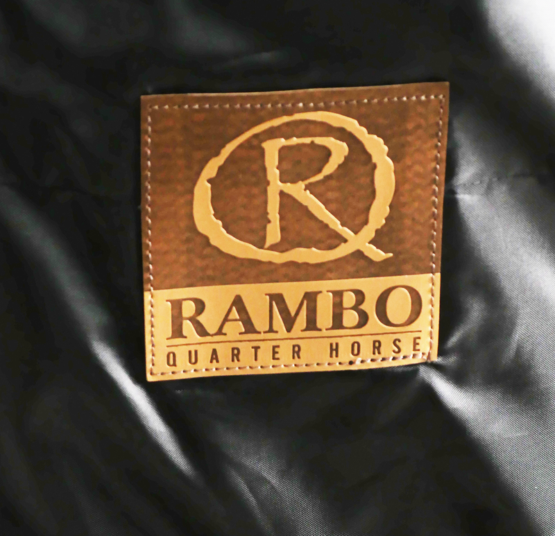 Horseware Rambo Quarter Horse Nylon Sheet - Black - 6ft10-1