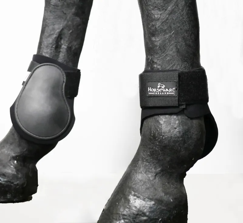 Horseware Fetlock Boots - Black - Full