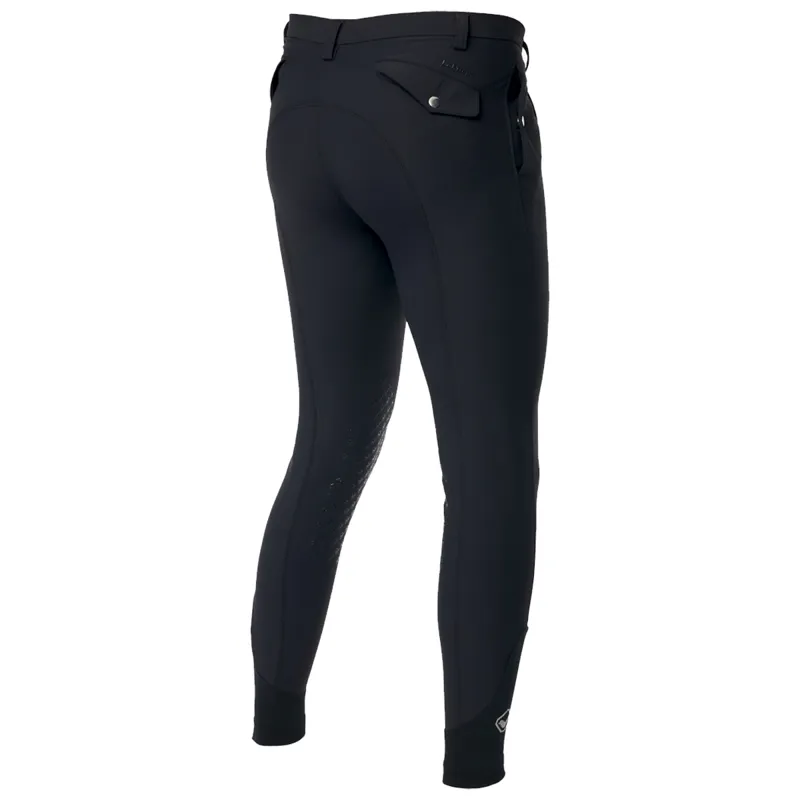 LeMieux Elite Mens Classic Pleated Breech - Black-1