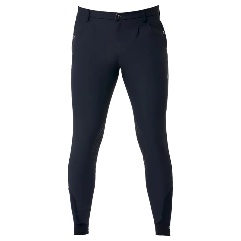 LeMieux Elite Mens Classic Pleated Breech - Navy