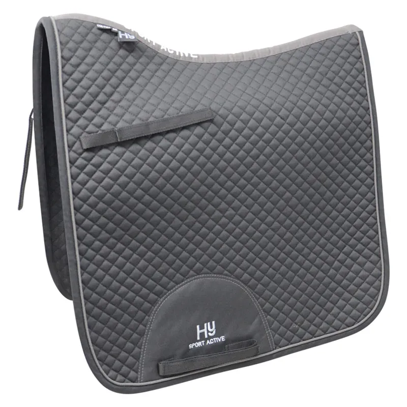 Hy Sport Active Dressage Saddle Pad - Black