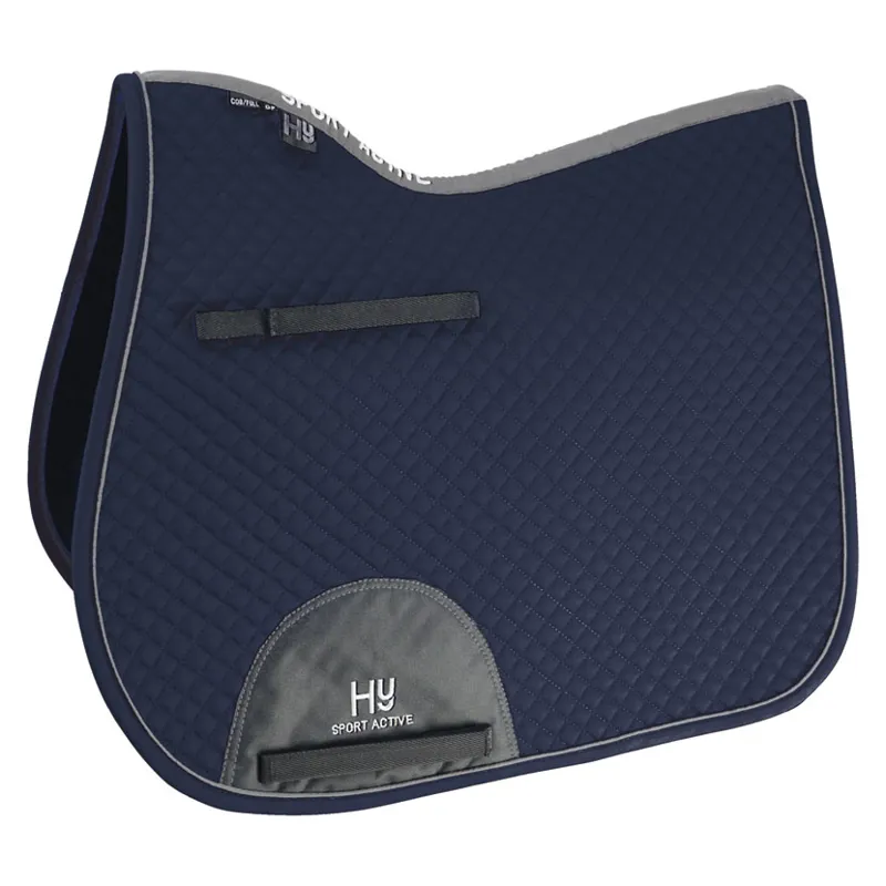 Hy Sport Active GP Saddle Pad - Midnight Navy