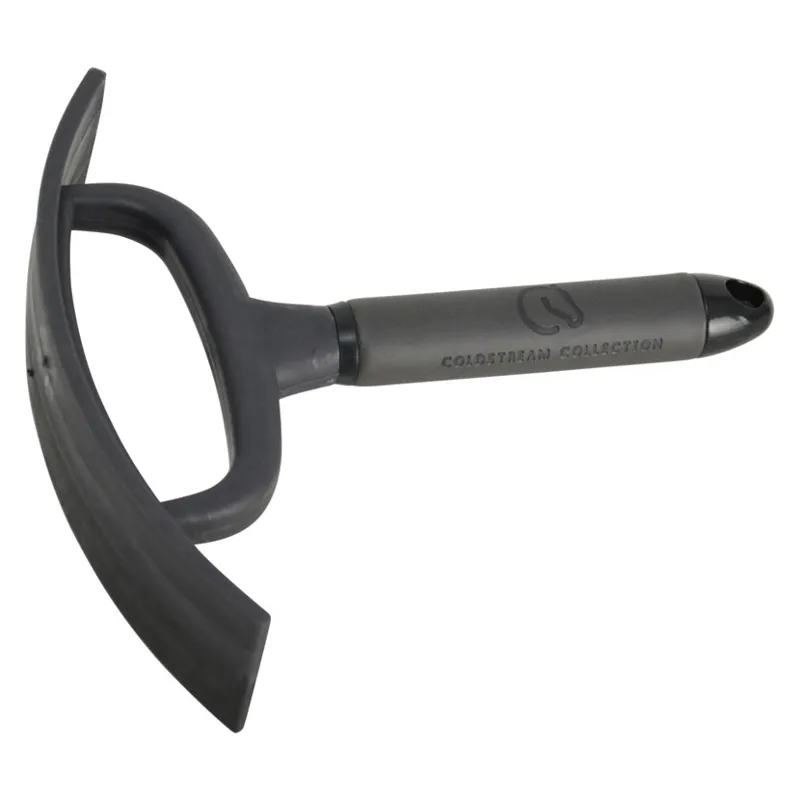 Coldstream Faux Leather Sweat Scraper - Charcoal/Black