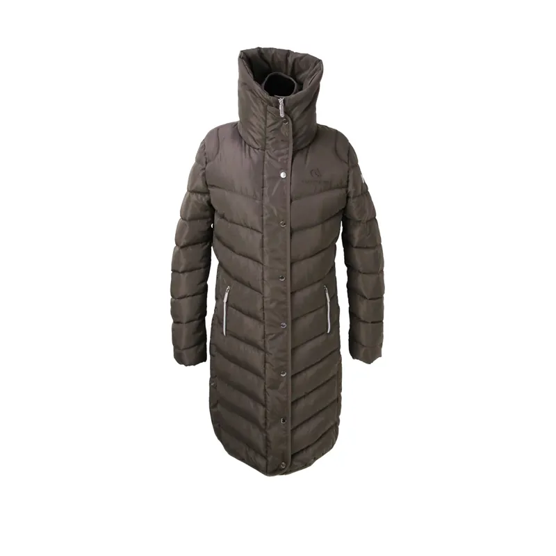 Coldstream Kimmerston Long Quilted Coat - Taupe