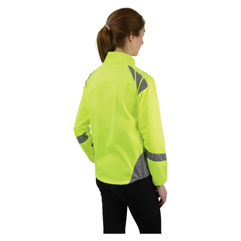 Reflector Jacket By Hy Equestrian - Yellow-1