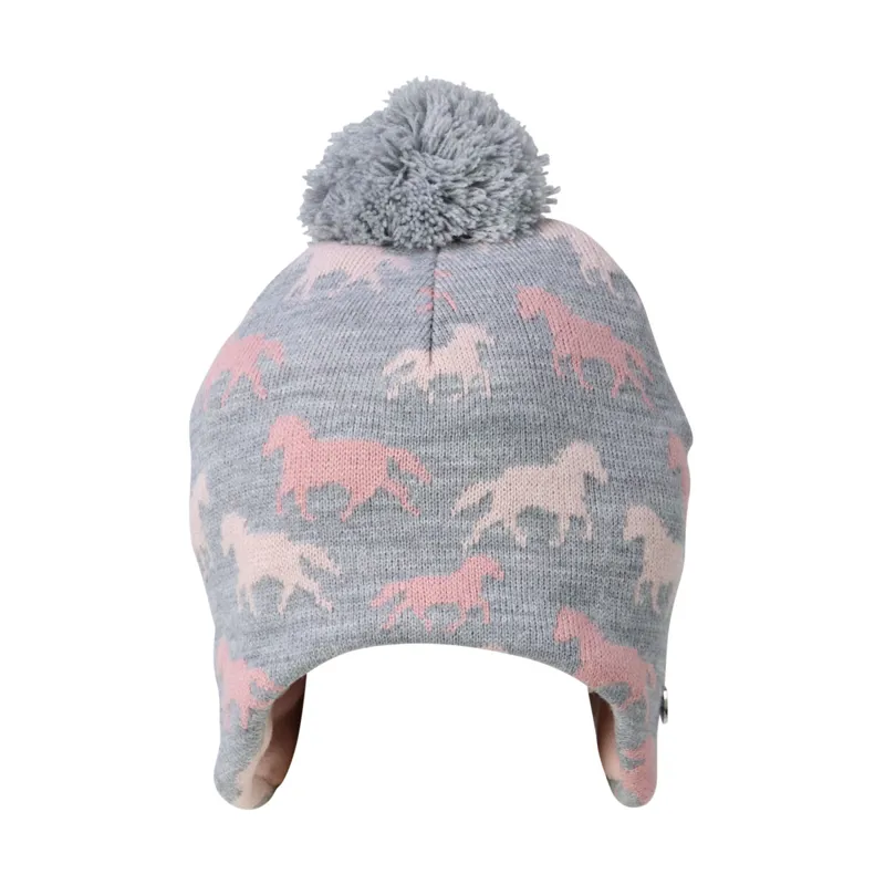 Hy Equestrian Flaine Children's Hat - Grey/Pink