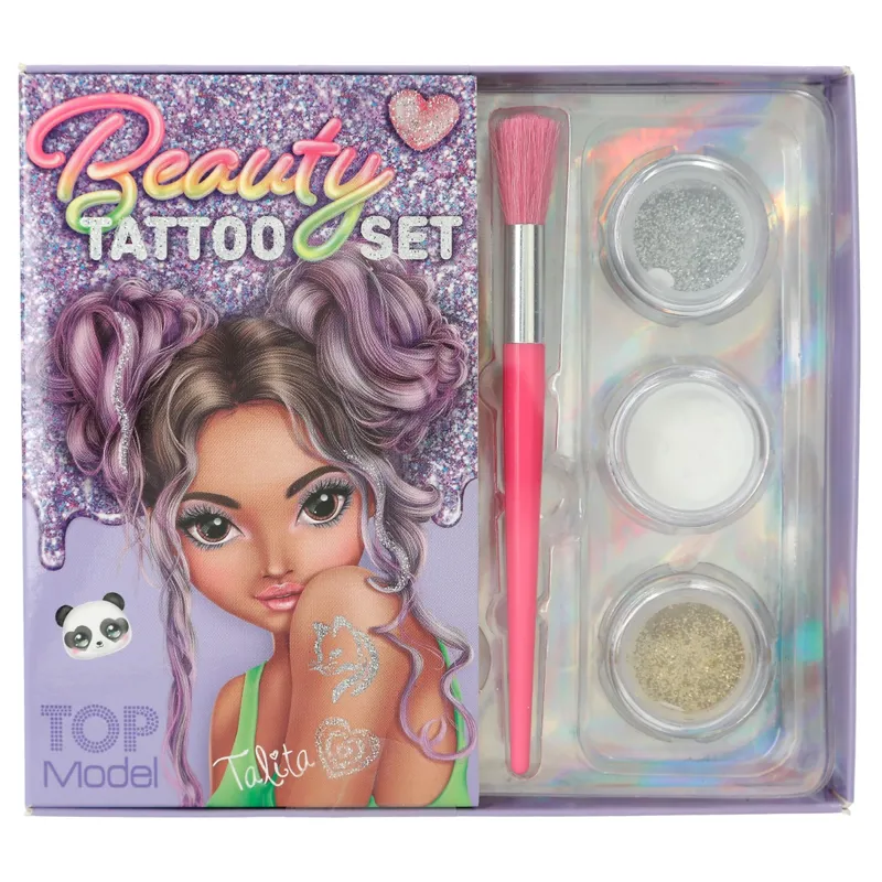 TOPModel Glitter Tattoo Set BEAUTY and ME