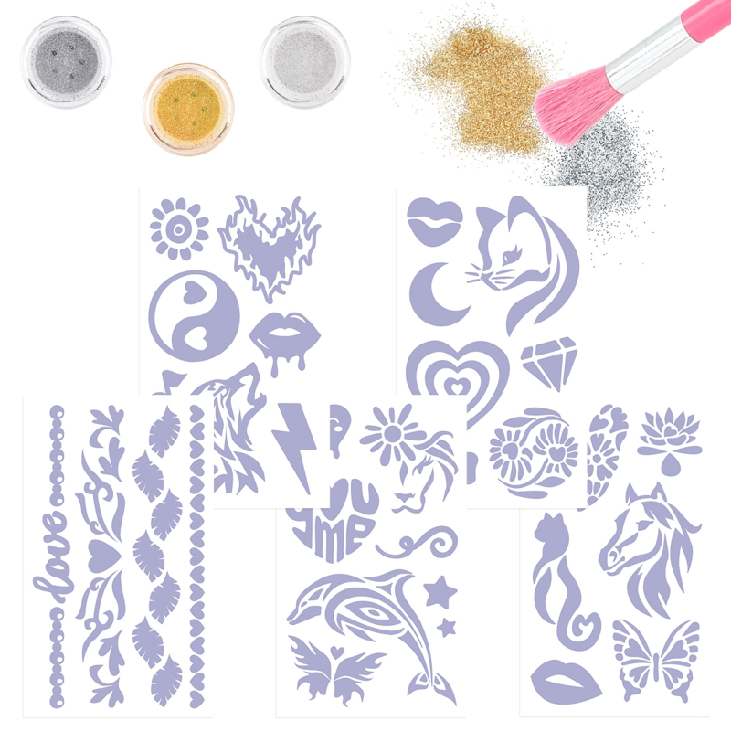 TOPModel Glitter Tattoo Set BEAUTY and ME-3