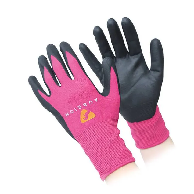 Aubrion All Purpose Yard Gloves XL - Pink