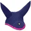 Hy Equestrian DynaMizs Ecliptic Fly Veil - Navy/Magenta 