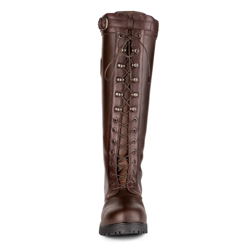 Shires Moretta Teramo Lace Boots - Dark Brown-2