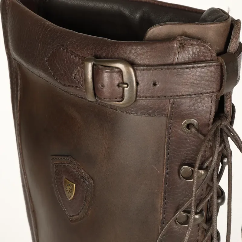 Shires Moretta Teramo Lace Boots - Dark Brown-3