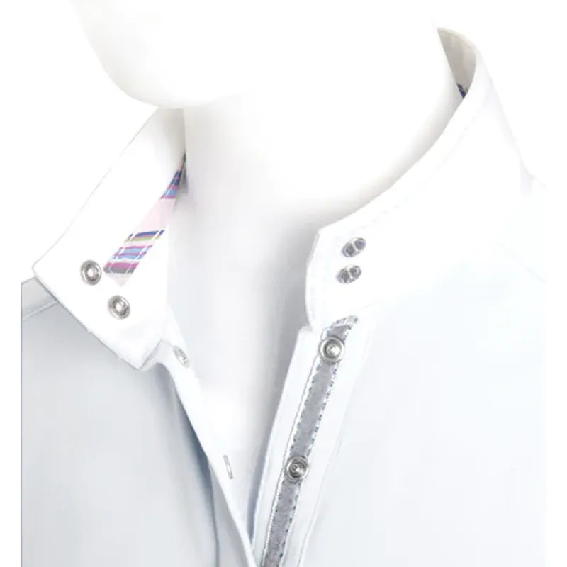 Tredstep Symphony Futura Long Sleeve Competition Shirt - White-1