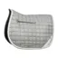 Hy Equestrian On The Bit Saddlepad - Grey/Silver