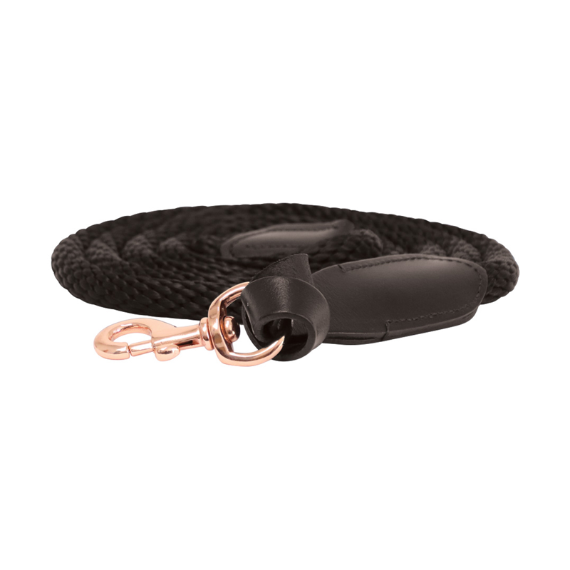 Hy Equestrian Rosciano Rose Gold Lead Rope-2