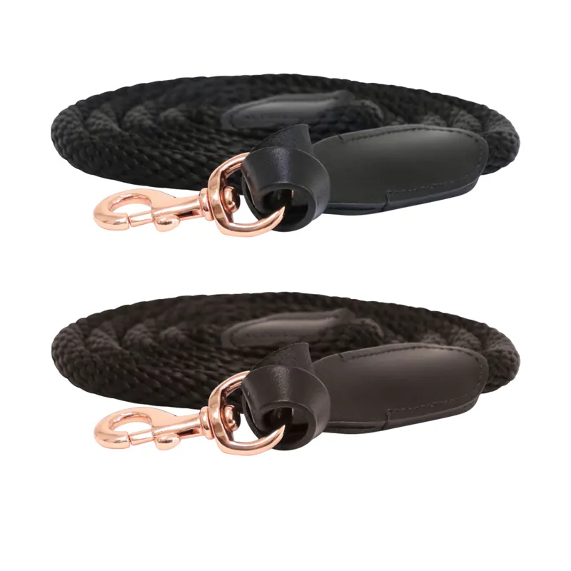 Hy Equestrian Rosciano Rose Gold Lead Rope