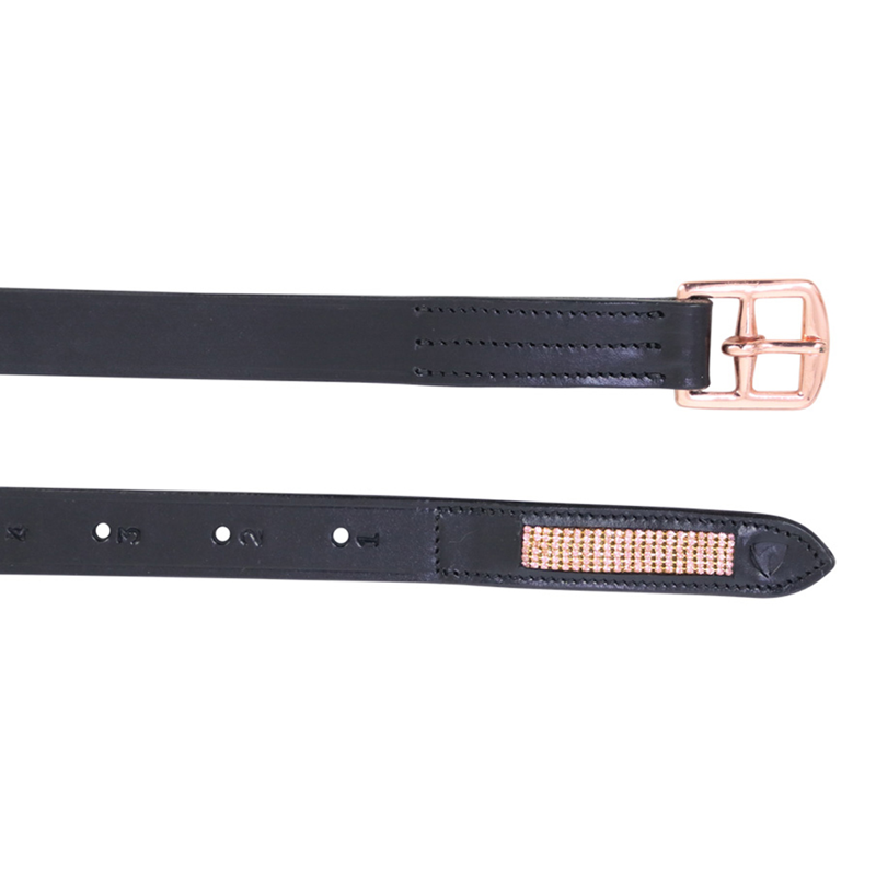 Hy Equestrian Rosciano Rose Gold Stirrup Leathers -2