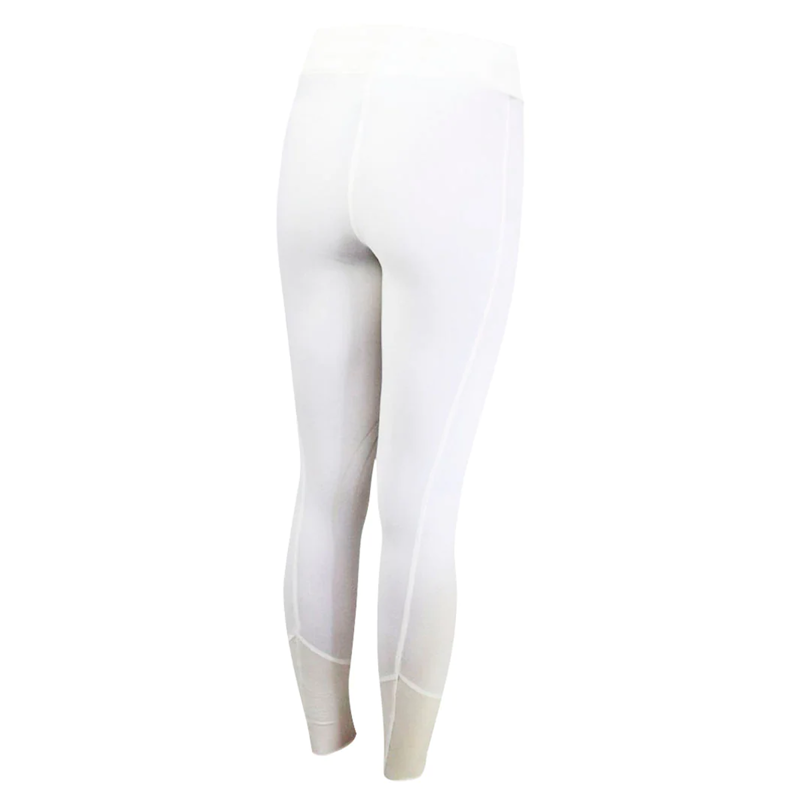 Hy Equestrian Selah Competition Riding Tights - White-1