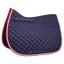Hy Equestrian Splendid Showjump Saddlepad - Navy/Red/White