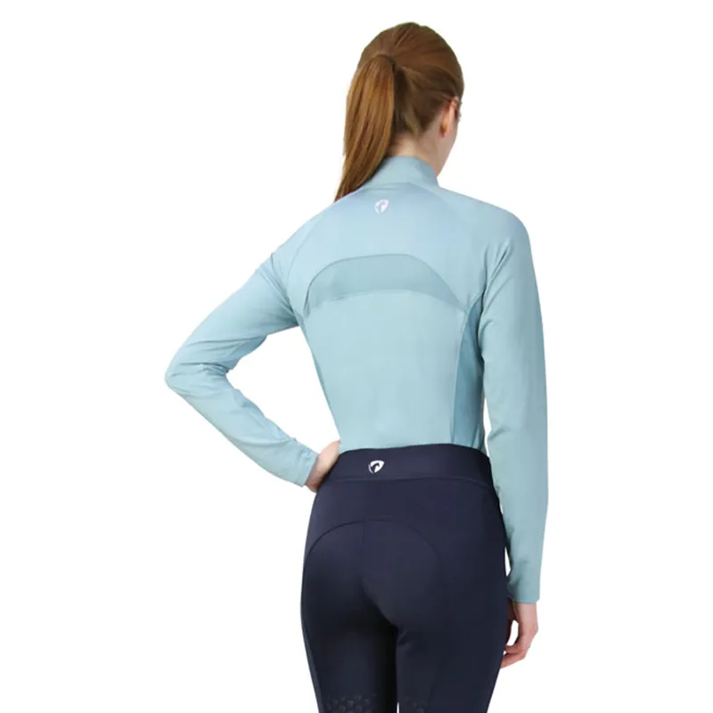 Hy Equestrian Synergy Baselayer - Aqua-1