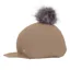 Hy Sport Active Hat Silk with Interchangeable Pom Pom - Desert Sand