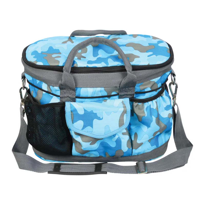 Hy Equestrian DynaForce Grooming Bag - Pacific/Grey