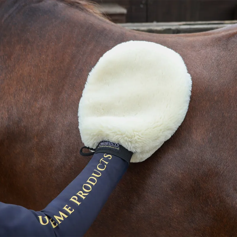 Supreme Products Faux Fur Perfection Mitt - Natural/Black