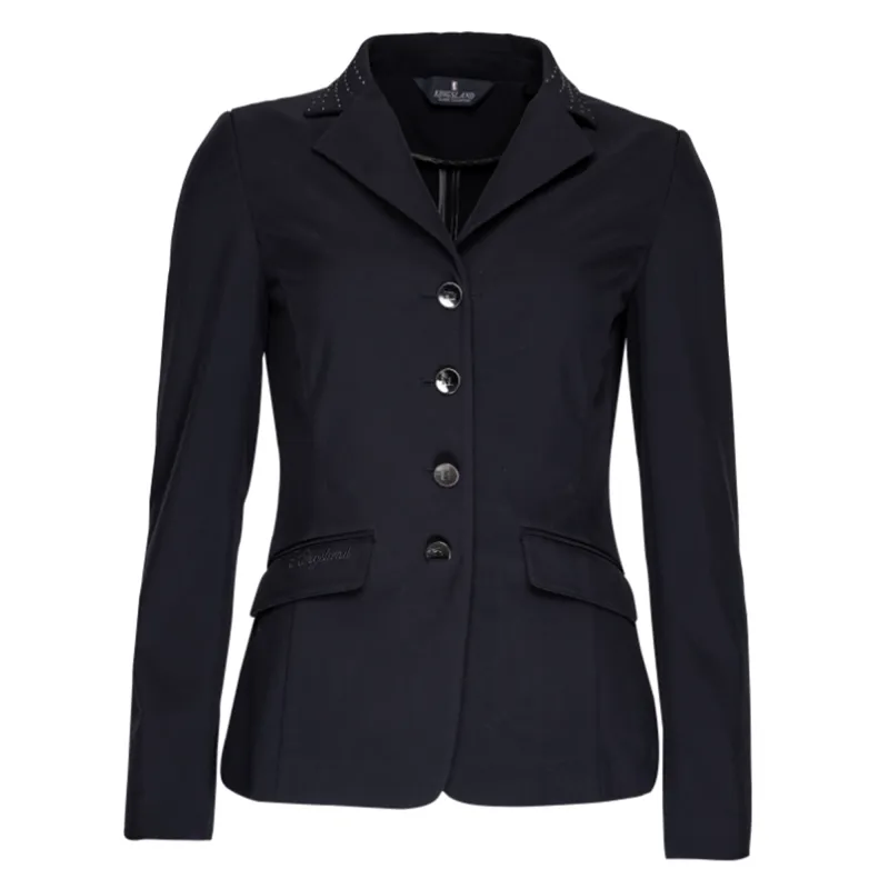 Kingsland Classic Ladies Woven Softshell Show Jacket - Navy