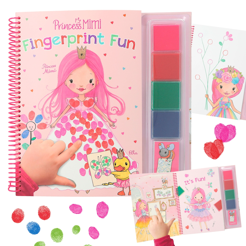 Princess Mimi Fingerprint Fun-1