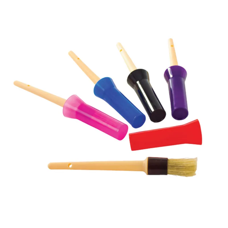 Lincoln Hoof Oil Brush With Cap - 5 Pack