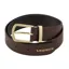 LeMieux Debossed Leather Belt - Brown