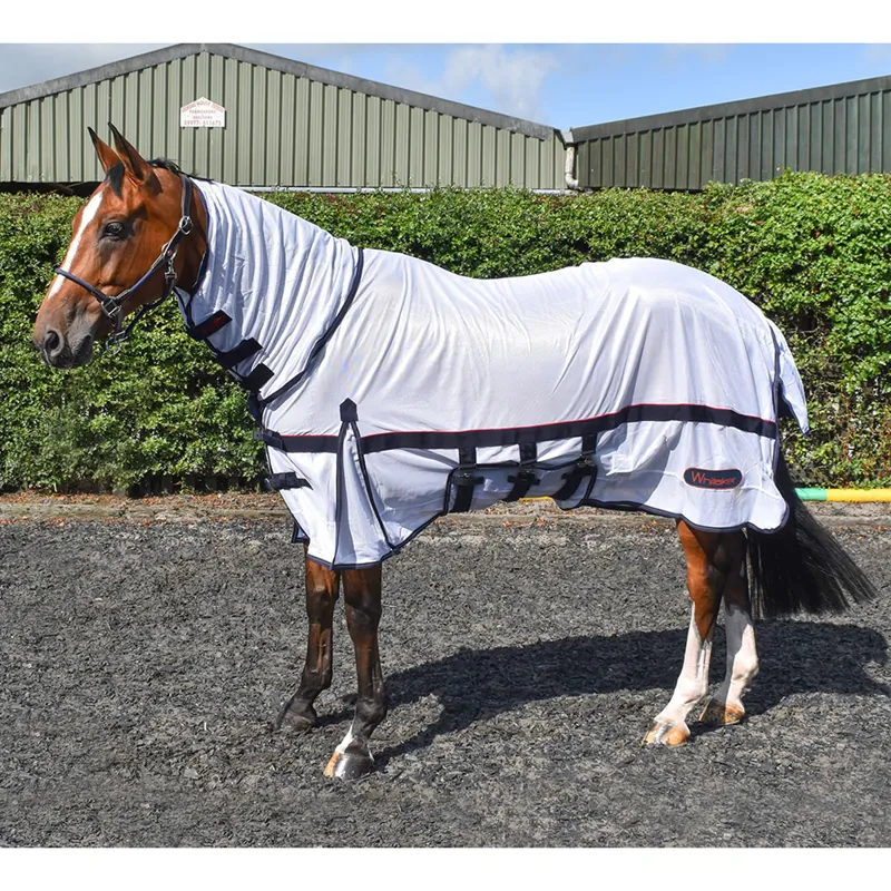 John Whitaker Rastrick Mesh Fly Rug - White