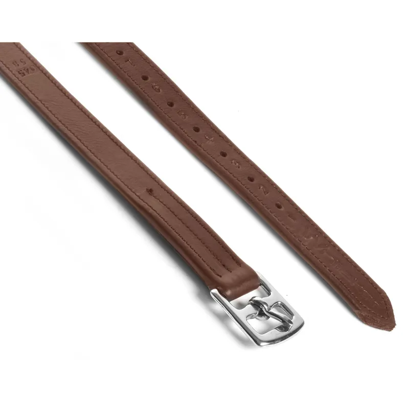 John Whitaker Stirrup Leathers - Oak Brown