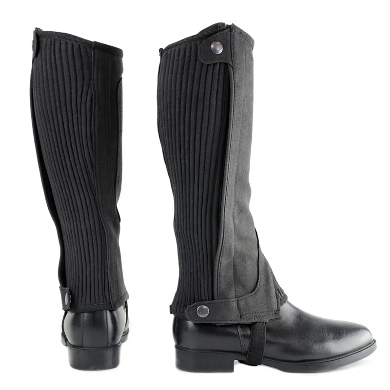 Hy Equestrian Amara Half Chaps Childs - Black