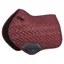 LeMieux Crystal Suede Close Contact Pad - Burgundy