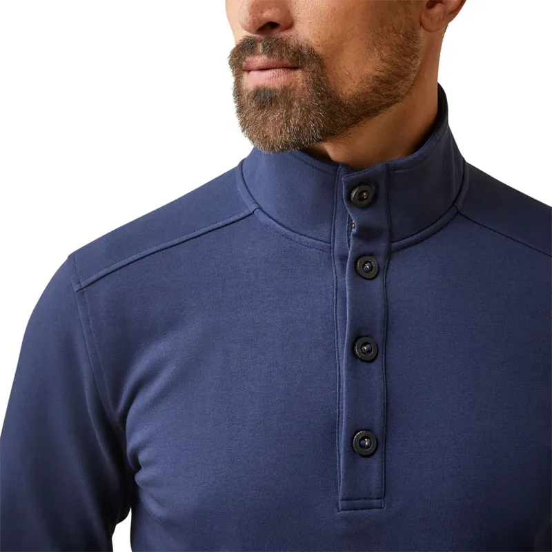 Ariat Men's Kentfield Sweatshirt - Navy-3