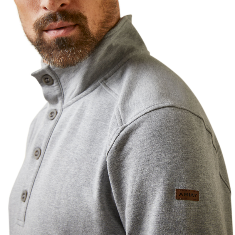 Ariat Men's Kentfield Sweatshirt - Heather Grey-2