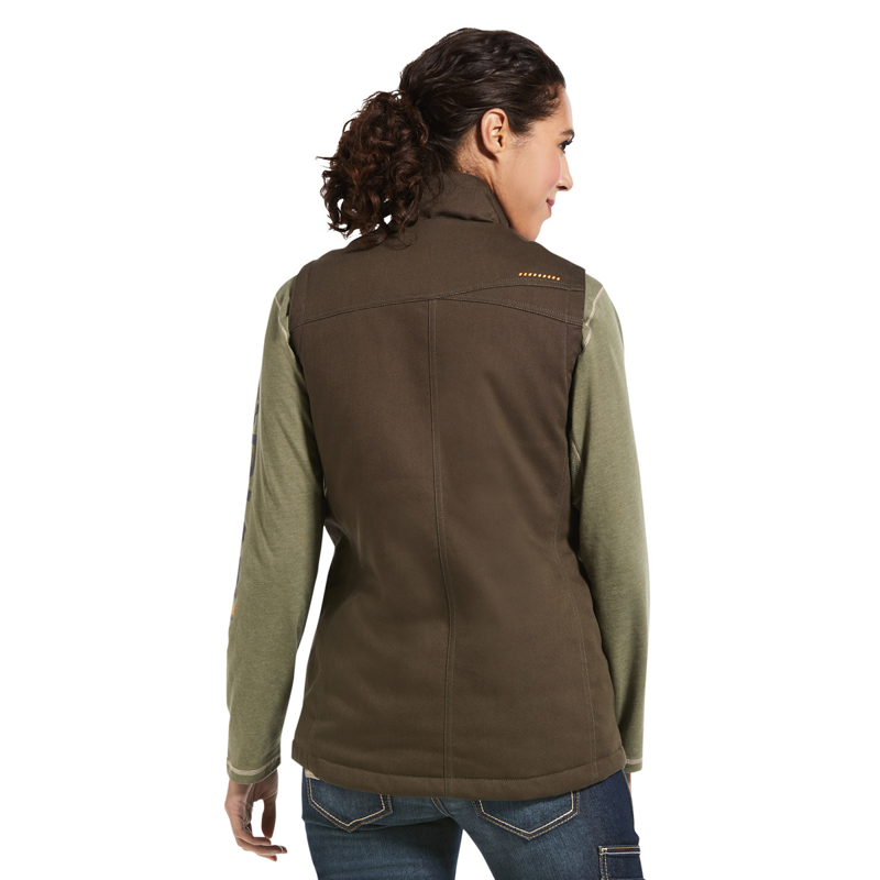 Ariat Rebar Duracanvas Insulated Gilet - Wren-2