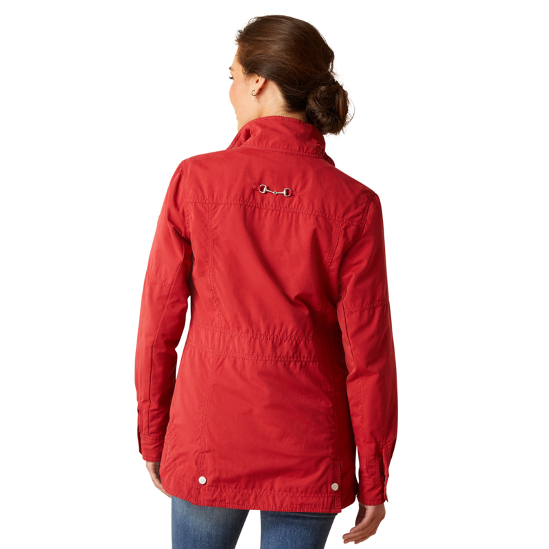 Ariat Women's Calumet Field Jacket - Karanda Red-3