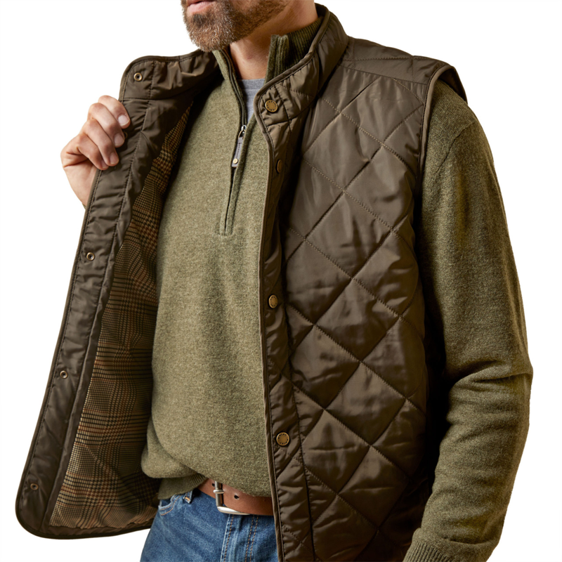 Ariat Men's Woodside Vest - Earth-1