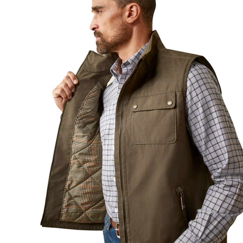 Ariat Men's Argentium Insulated Vest - Earth-2