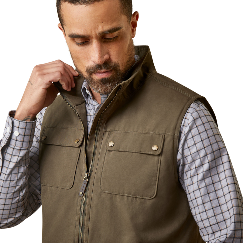 Ariat Men's Argentium Insulated Vest - Earth-3