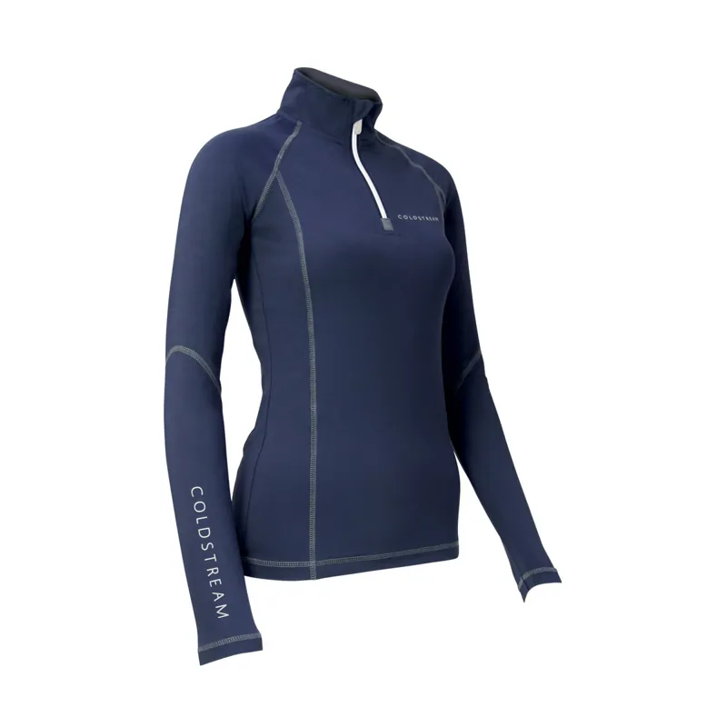 Coldstream Lennel Base Layer - Navy/Grey