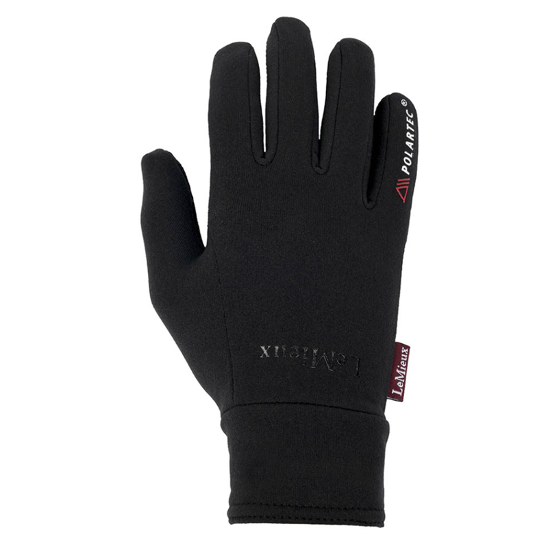 LeMieux PolarTec Glove - Black-1