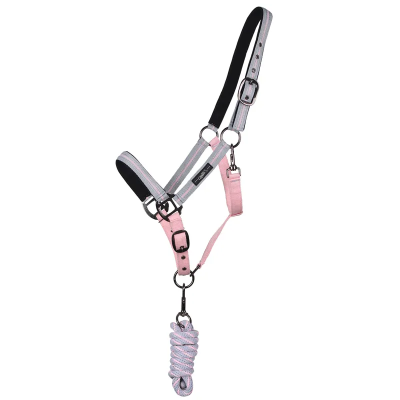 QHP Headcollar Set In Bag Collection - Primrose