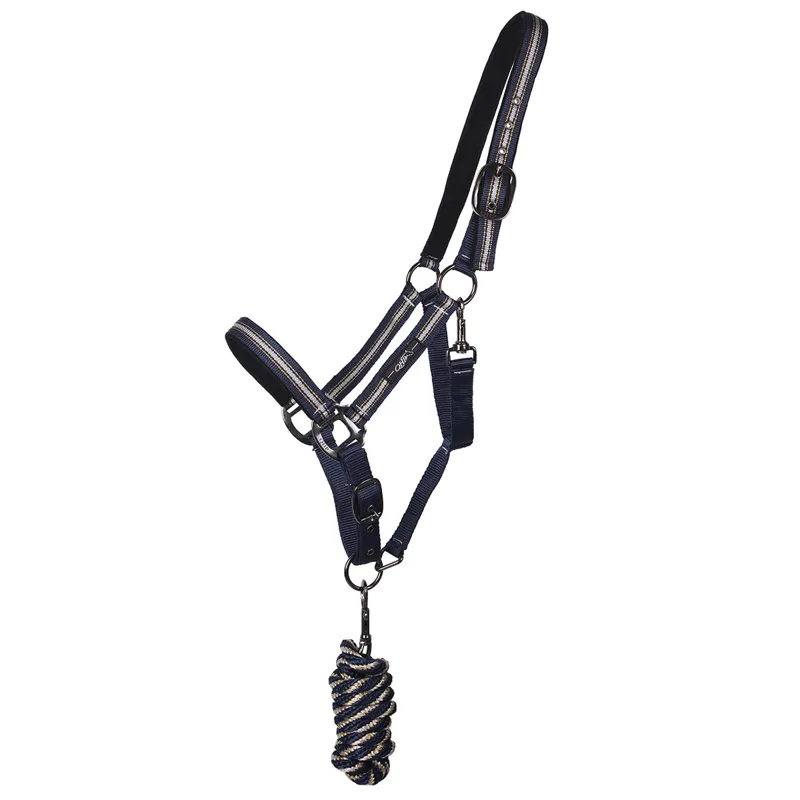 QHP Headcollar Set In Bag Collection - Stardust