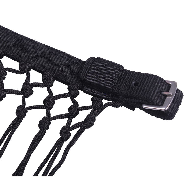 QHP Anti-Fly Fringe Knotted - Black-1