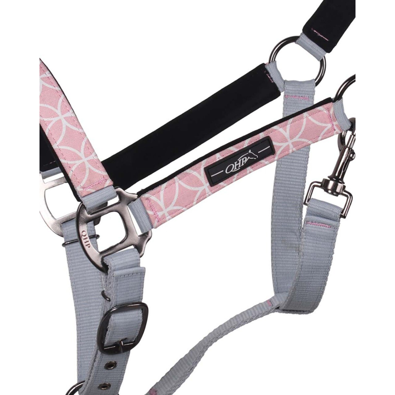 QHP Headcollar Set With Turnout Collection - Primrose-1